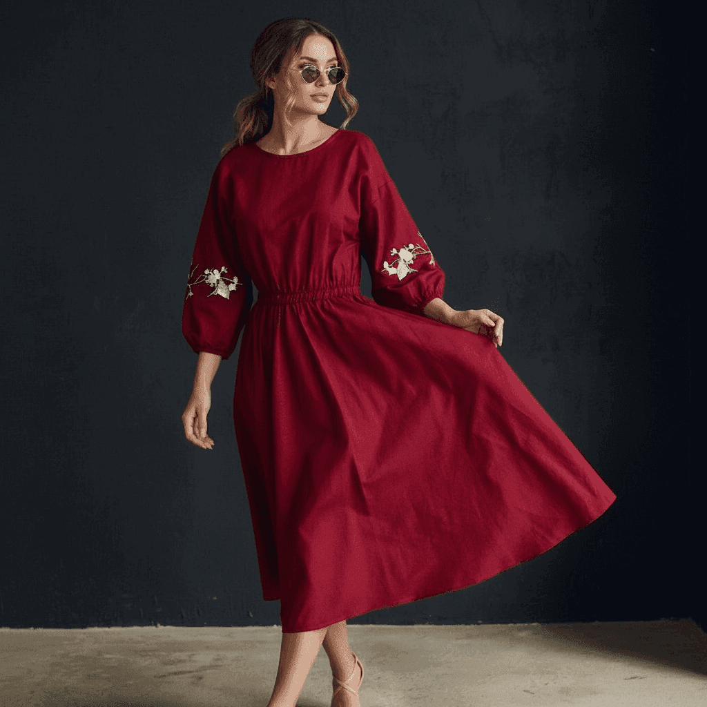 Sukienka Rosso — czerwona suknia wieczorowa